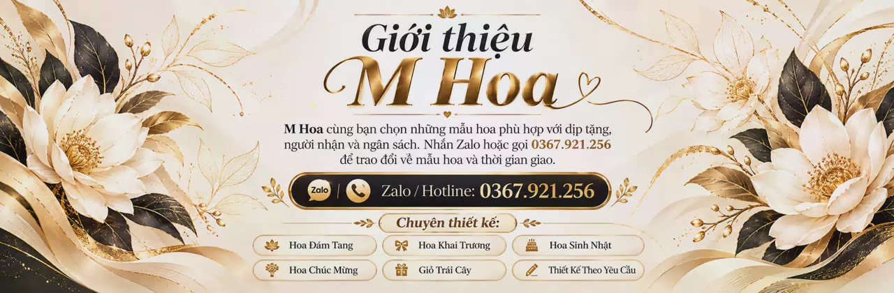 Ảnh bìa Shop hoa tươi Phường Quy Nhơn Tây Gia Lai - Gửi hoa thay một lời nhắn